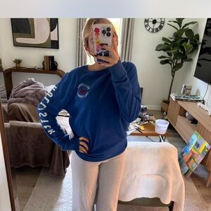 Hollister Blue Long Sleeve Tee